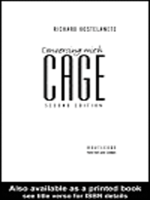 cover image of Conversing with Cage